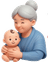 Dijital Büyükanne Maskot
